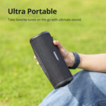 TRONSMART φορητό ηχείο Mirtune C3 Plus, 30W, Bluetooth, 5200mAh, IPX7, μαύρο - 6975606873300 - Image 2