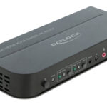 DELOCK HDMI KVM Switch 11481, 2 ports, USB 3.0, Audio, 4K/60Hz, μαύρο - 4043619114818