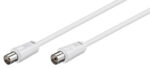 GOOBAY καλώδιο κεραίας αρσενικό σε θηλυκό 11515, <70dB, CCS, 15m, λευκό - 4040849115158 - Image 2