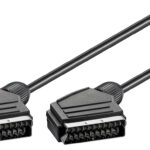 GOOBAY καλώδιο Scart 21pin σε Scart 21pin 11702, 1.5m, μαύρο - 4040849117022