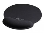 DELOCK Mousepad 12559 με στήριγμα καρπού, 252 x 227mm, μαύρο - 4043619125593
