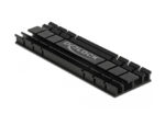 DELOCK Ψύκτρα 70 mm flat για M.2 συσκευές, μαύρη - 4043619182855