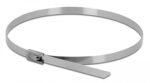 DELOCK μεταλλικός σφιγκτήρας καλωδίων 18770, 500x4.6mm, 10τμχ - 4043619187706 - Image 2
