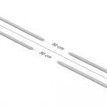 DELOCK μεταλλικός σφιγκτήρας καλωδίων 18770, 500x4.6mm, 10τμχ - 4043619187706
