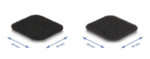 DELOCK αυτοκόλλητα τύπου Velcro 19106 σε ρολό 3m, 45x50mm, μαύρο - 4043619191062 - Image 2