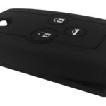 Θήκη κλειδιού για αυτοκίνητα Honda 2005-01, εύκαμπτη, μαύρη - 5210131027790