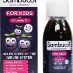 [3-1] Συμπλήρωμα Διατροφής για Παιδιά Sambucol for Kids + Vitamin C 120ml