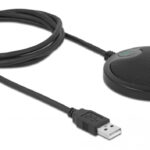 DELOCK μικρόφωνο 20672, πυκνωτικό, omnidirectional, με mute, USB - 4043619206728