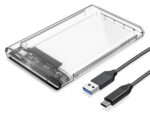 ORICO θήκη για 2.5" SATA HDD/SSD 2139C3, 5Gbps, διάφανη - 6936761871259