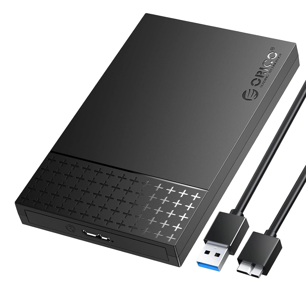 2526U3-V1-BK-EP ORICO θήκη για 2.5" SATA HDD/SSD 2526U3-V1, 5Gbps, μαύρη - 6941788874695 - Image 1