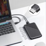 ORICO θήκη για 2.5" SATA HDD/SSD 25PW1C-C3, 5Gbps, μαύρη - 6941788854581 - Image 2