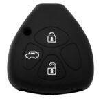 Θήκη κλειδιού για αυτοκίνητα Toyota 3006-01, εύκαμπτη, μαύρη - 5210131027813