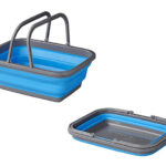 PROPLUS πτυσσόμενο καλάθι 370303, 9L, μπλε/γκρι - 8719946003892