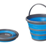 PROPLUS πτυσσόμενος κάδος 370307, 10L, μπλε/γκρι - 8719497087723