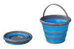 PROPLUS πτυσσόμενος κάδος 370307, 10L, μπλε/γκρι - 8719497087723