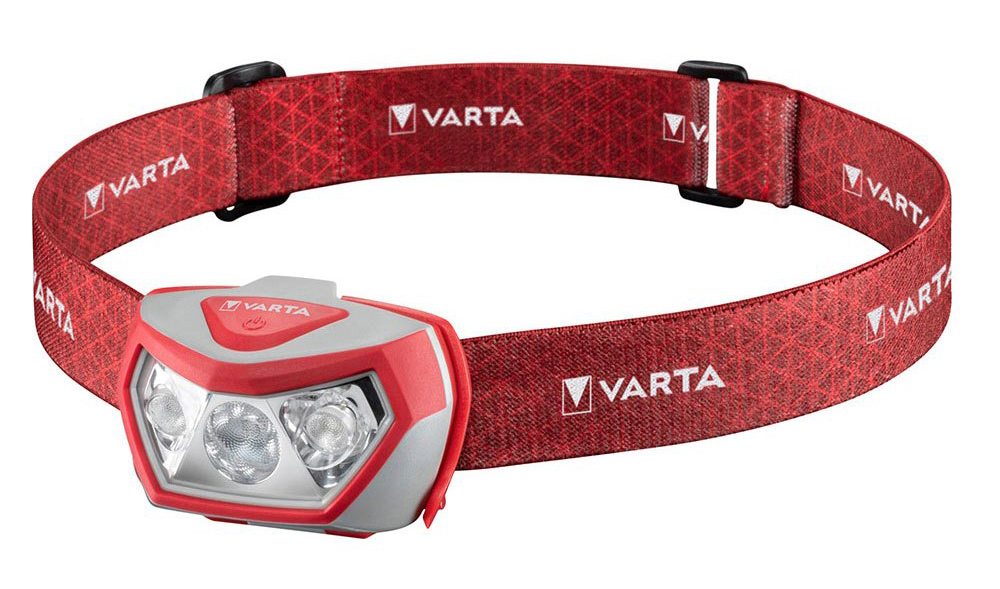 4008496021529 VARTA LED φακός κεφαλής Outdoor Sports H20 Pro, 200lm, IPX4, κόκκινος - 4008496021529 - Image 1