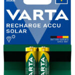VARTA επαναφορτιζόμενες μπαταρίες λιθίου Solar, AA, 800mAh, 1.2V, 2τμχ - 4008496658688