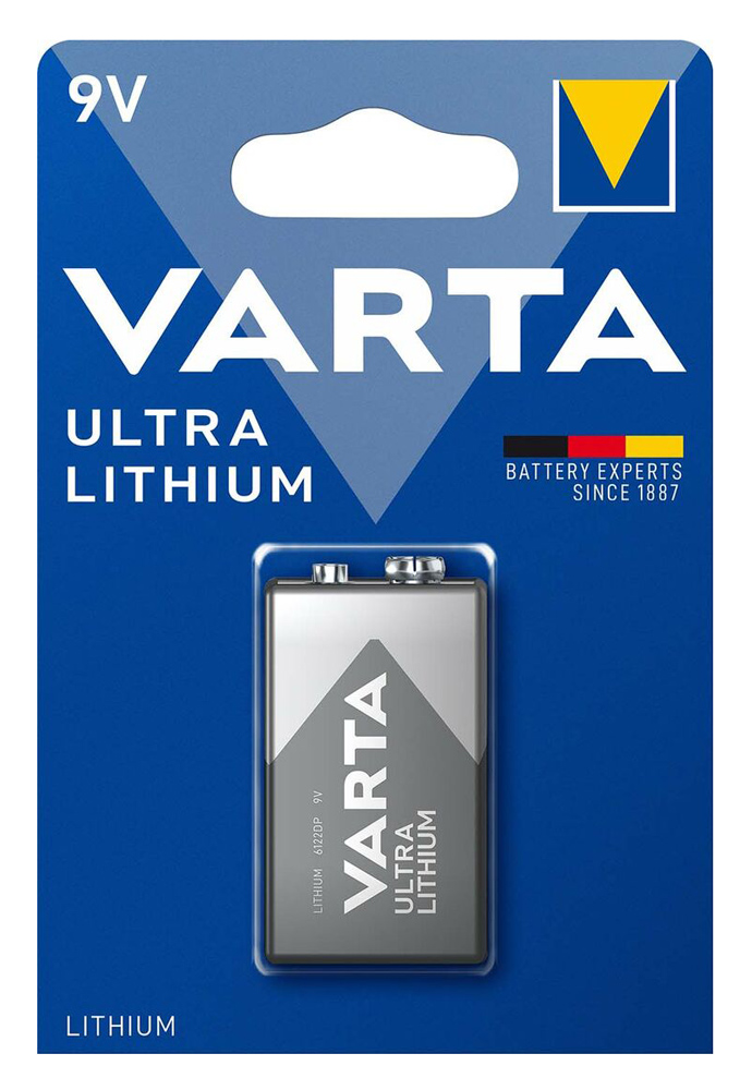 4008496675265 VARTA μπαταρία λιθίου Ultra, 9V, 1τμχ - 4008496675265 - Image 1