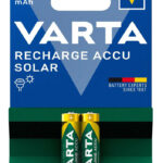 VARTA επαναφορτιζόμενες μπαταρίες λιθίου Solar, AAA, 550mAh, 1.2V, 2τμχ - 4008496808083