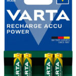 VARTA επαναφορτιζόμενες μπαταρίες λιθίου, AAA, 550mAh, 1.2V, 4τμχ - 4008496884292