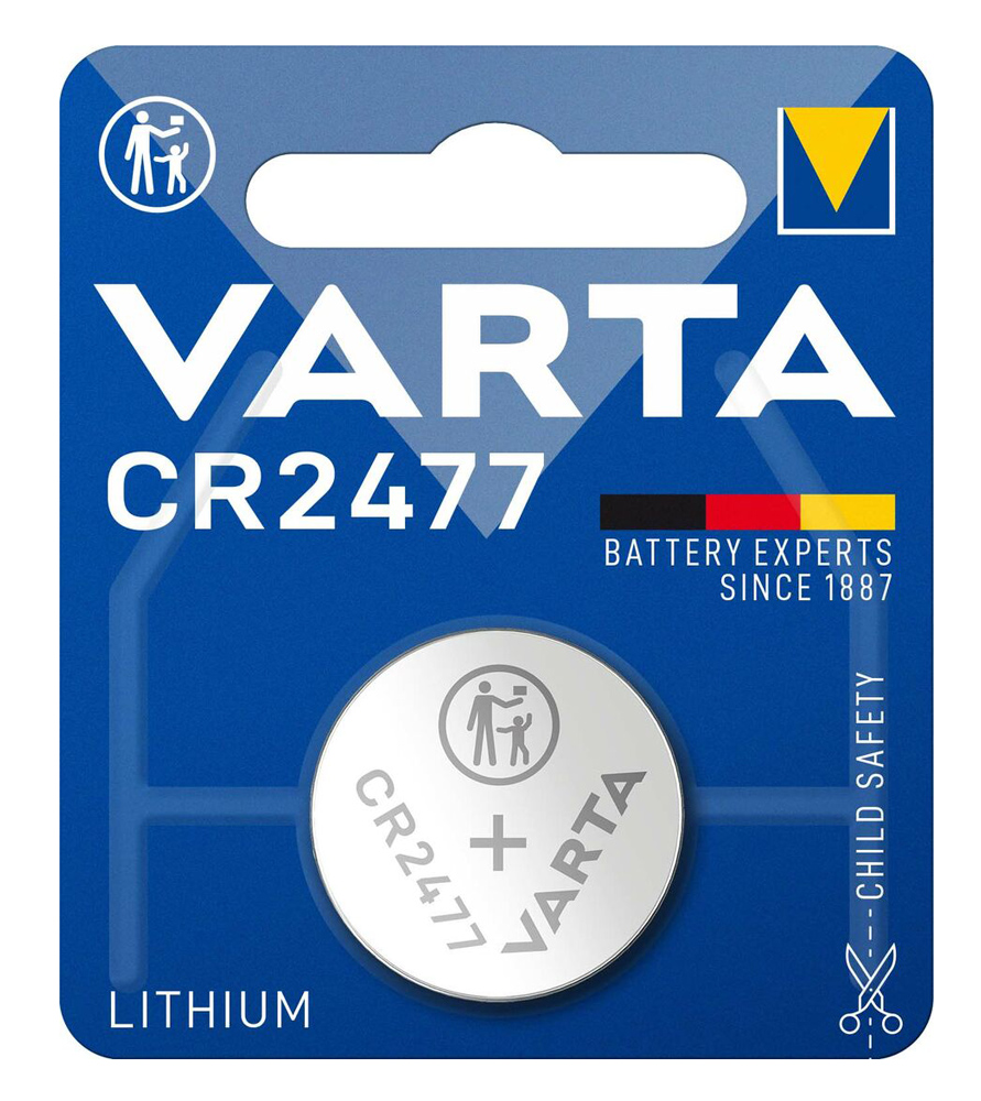 4008496979400 VARTA μπαταρία λιθίου, CR2477, 3V, 1τμχ - 4008496979400 - Image 1
