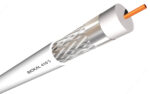ACCORDIA ομοαξονικό καλώδιο τηλεόρασης 75OHM, 1mm, 100m, λευκό - 5200704800097