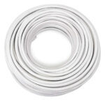 ACCORDIA ομοαξονικό καλώδιο τηλεόρασης 75OHM, 1mm, 100m, λευκό - 5200704800097 - Image 2