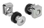 DELOCK σετ βίδες με παξιμάδια 42420 για rack, M6/16mm, 20τμχ - 4043619424207 - Image 2