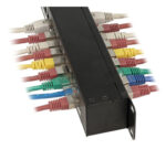DELOCK patch panel 43295, 19"/1U, CAT 6, 24x coupler RJ45 ports, μαύρο - 4043619432950 - Image 2