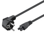 GOOBAY καλώδιο τροφοδοσίας 44877, γωνιακό, 0.75mm², 3m, μαύρο - 4040849448775 - Image 2