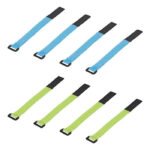 PROPLUS ιμάντες τύπου velcro 480052, 19x2cm, μπλε & πράσινο, 8τμχ - 8719497087709