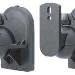 GOOBAY επιτοίχια βάση ηχείων 49393, έως 3.5kg, μαύρο - 4040849493935