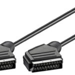 GOOBAY καλώδιο Scart 21pin σε Scart 21pin 50176, 5m, μαύρο - 4040849501760