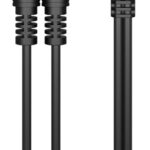 GOOBAY καλώδιο ήχου 3.5mm 50464, αρσενικό σε 2x θηλυκά, 0.2m, μαύρο - 4040849504648
