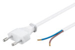 GOOBAY καλώδιο τροφοδοσίας 51345, 2x 0.75mm², 1.5m, λευκό - 4040849513459 - Image 2