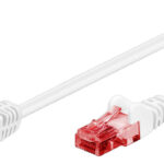 GOOBAY καλώδιο δικτύου 51522, CAT 6 U/UTP, γωνιακό, CCA, 1m, λευκό - 4040849515224