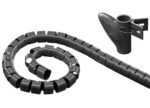GOOBAY δεματικό καλωδίων 51924, πλαστικό, Φ20mm, 2.5m, μαύρο - 4040849519246