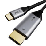 CABLETIME καλώδιο USB-C σε DisplayPort CT-CMDP2, 4K/60Hz, 1.8m, μαύρο - 5210131038284