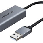 CABLETIME αντάπτορας δικτύου CT-AML100, USB, 100Mbps Ethernet, γκρι - 5210131038390