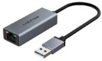 CABLETIME αντάπτορας δικτύου CT-AML100, USB, 100Mbps Ethernet, γκρι - 5210131038390