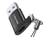 CABLETIME αντάπτορας USB-C σε USB CT-AMCF, 2.1A, 5Gbps, μαύρος - 5210131038444