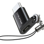 CABLETIME αντάπτορας USB Type-C σε USB Micro CMBF, μαύρος - 5210131038468