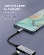 CABLETIME αντάπτορας USB-C σε USB-C & 3.5mm CT-CMACD, γκρι - 5210131038512 - Image 2