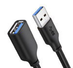 CABLETIME καλώδιο προέκτασης USB CT-AMAFN, 5Gbps, 1m, μαύρο - 5210131038628