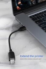 CABLETIME καλώδιο προέκτασης USB CT-AMAF2, 3A, 480Mbps, 1m, μαύρο - 5210131038666 - Image 2