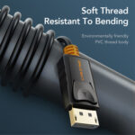 CABLETIME καλώδιο DisplayPort σε HDMI CT-AV585, 1080p/60Hz, 1.8m, μαύρο - 5210131038789 - Image 2
