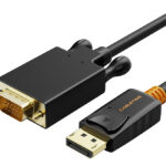 CABLETIME καλώδιο DisplayPort σε VGA CT-04G, 1080p, 3m, μαύρο - 5210131038833
