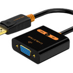 CABLETIME αντάπτορας DisplayPort σε VGA AV586, 1080p/60Hz, μαύρος - 5210131039021