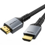 CABLETIME καλώδιο HDMI 2.1 CT-HM8K, 8K/60Hz, 48Gbps, 28AWG, 2m, μαύρο - 5210131039052