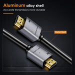 CABLETIME καλώδιο HDMI 2.0 CT-PHE2G, 4K/60Hz, 2m, μαύρο - 5210131039106 - Image 2